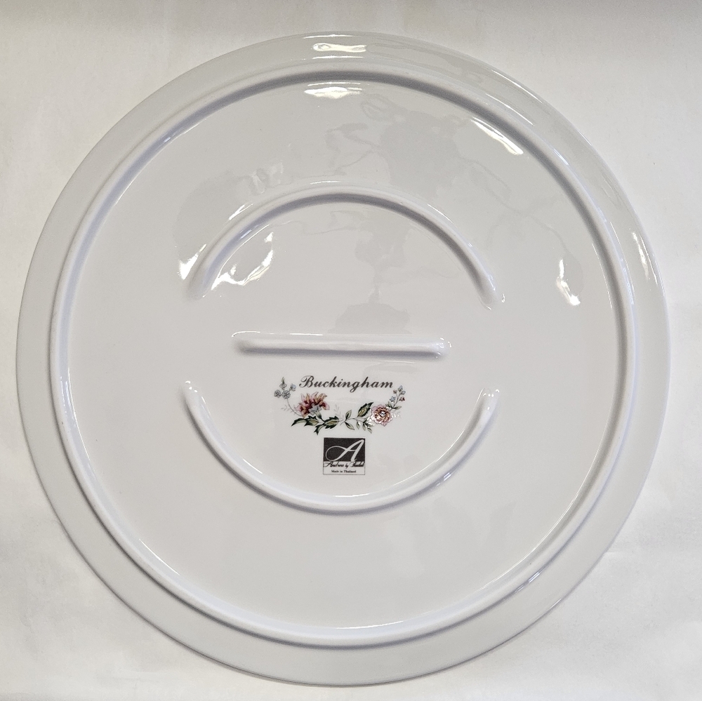 Cheese Plate "Buckingham" Pattern. - Picture 4 of 6